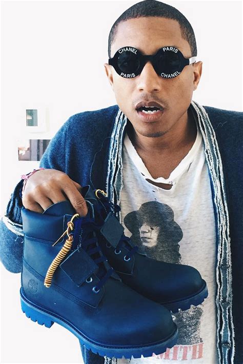 pharrell timberland chanel|pharrell Timberland boots.